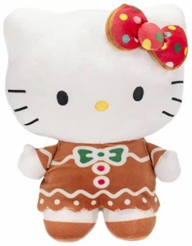 Sanrio Hello Kitty Holiday Gingerbread Dress 10 Inch Plush