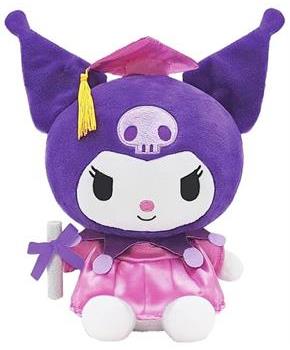 Sanrio Hello Kitty and Friends Kuromi Graduation 10 Inch Plush