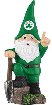 Boston Celtics NBA 10.5 Inch Shovel Time Garden Gnome