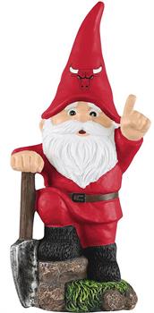 Chicago Bulls NBA 10.5 Inch Shovel Time Garden Gnome