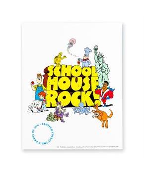 Schoolhouse Rock 11"x14" Print Poster (SDCC Exclusive)