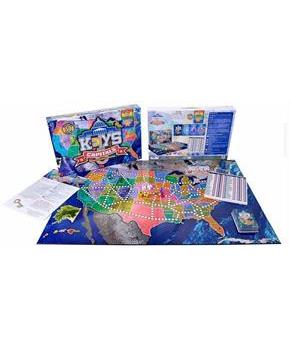 Keys to the Capitals Educational Board Game