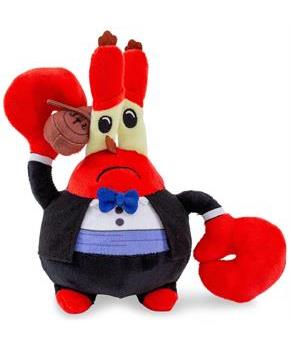 Nickelodeon SpongeBob SquarePants Mr. Krabs Violin 10-Inch Collector Plush Toy