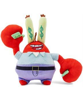 Nickelodeon SpongeBob SquarePants Mr. Krabs Holding Money 10-Inch Plush