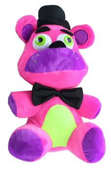 Five Nights at Freddys 14 Inch Plush | Neon Pink Freddy