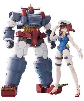 Aoshima ACKS GR-03 Musashi & Nagisa Jinguji Model Kit Set