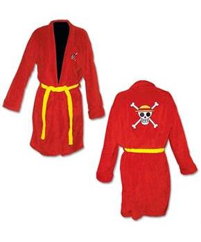 One Piece Skull Icon Bath Robe