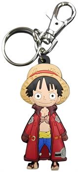 One Piece Monkey D. Luffy PVC Keychain