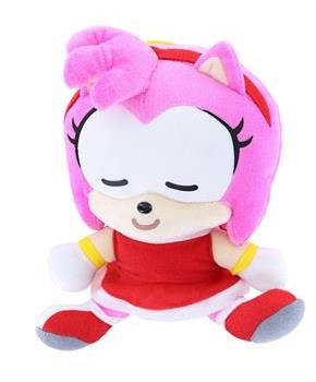 SONIC THE HEDGEHOG - SD AMY SLEEP SITTING PLUSH 7''