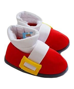 Sonic The Hedgehog Sonic Plush Slippers | One Size