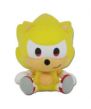 Sonic The Hedgehog 7 Inch Plush | Super Sonic Sitting