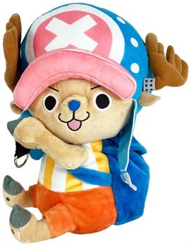 One Piece Chopper Plush Shoulder Bag