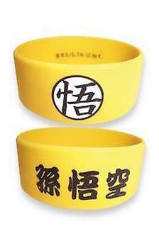 Dragon Ball Z Goku PVC Wristband