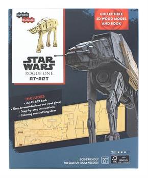 Star Wars Rogue One AT-ACT IncrediBuilds 3D Wood Model
