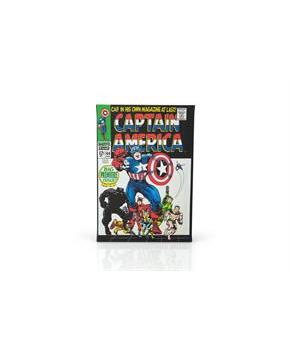Marvel Comics Captain America #100 Comic Book Canvas Art Poster | 9 x 5 Inches