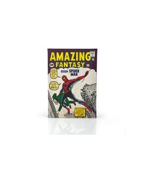 Marvel Comics Spider-Man Amazing Fantasy #15 Comic Book Canvas | 9 x 5 Inches