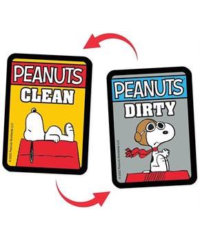 Peanuts Snoopy & Ace Double-Sided Dishwasher Magnet