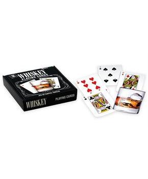 Whiskey Glass-Shaped Playing Cards | 52 Card Deck + 2 Jokers