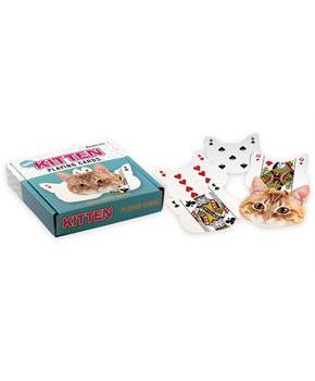 Kitten-Shaped Playing Cards | 52 Card Deck + 2 Jokers