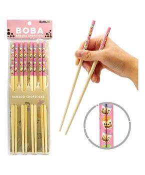 Boba GAMAGO Cast Bamboo Chopsticks | Set of 4