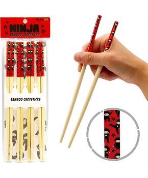 Ninja GAMAGO Cast Bamboo Chopsticks | Set of 4