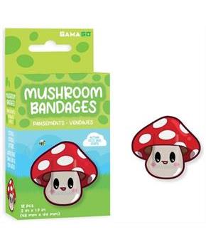 Mushroom Adhesive Bandages | 18 Count