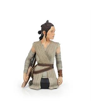 Star Wars: The Force Awakens Rey Figure Statue | 6-Inch Character Resin Bust