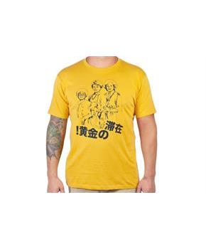 The Golden Girls 'Stay Golden Japan!' Men's Mustard T-Shirt | Comfort Fit