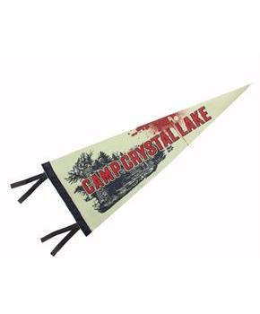 Friday the 13th Camp Crystal Lake 20-Inch Felt Pennant