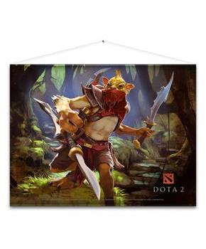 DOTA 2 28"x39" Wall Scroll "Bounty Hunter"