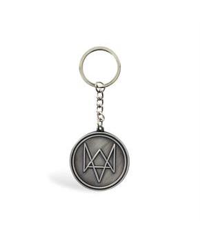 Watch Dogs Fox Logo Metal Keychain