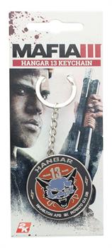 Mafia III Hangar 13 Metal Keychain