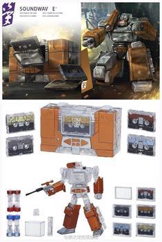 Transformers Platinum Edition Masterpiece Action Figure: "Year of the Goat" Soundwave