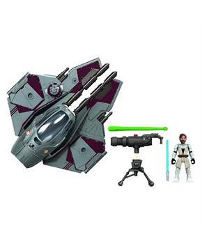 Star Wars Mission Fleet Obi-Wan Kenobi Jedi Starfighter