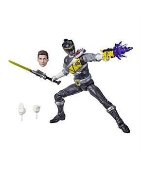 Power Rangers Lightning Collection Dino Charge Black Ranger Figure