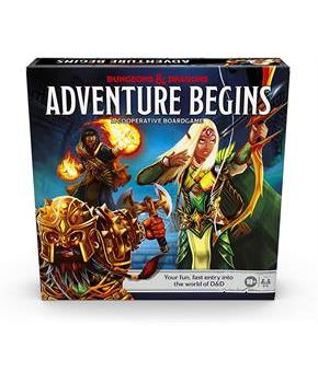 Dungeons & Dragons Adventure Begins Board Game | 2-4 Players