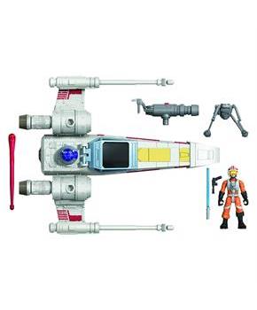 Star Wars Mission Fleet Stellar Class Luke Skywalker X-Wing Fighter