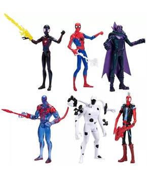 Marvel Spider-Man Across the SpiderVerse 6 Inch Ultimate Showdown Figure 6-Pack