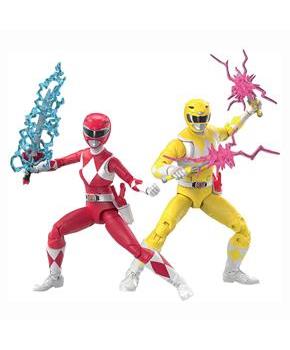Power Rangers 6 Inch Figure 2 Pack | Swap Yellow and Red Ranger