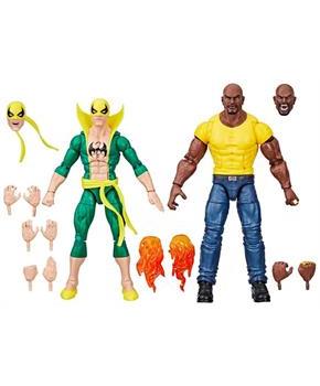 Marvel Legends Iron Fist and Luke Cage 6 Inch Action Figure Set