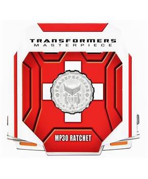 Transformers Masterpiece MP30 Ratchet Collector's Coin