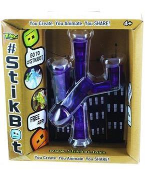 Stikbot 6" Action Figure: Solid Light Blue
