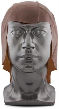 Dark Brown Pro Bald Head Adult Costume Accessory | One Size