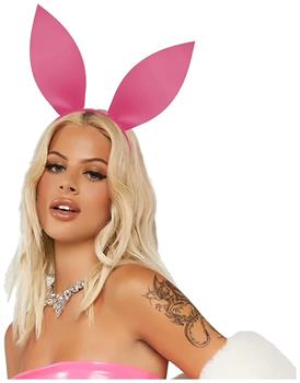 Bunny Ears Adult Costume Headband | Pink