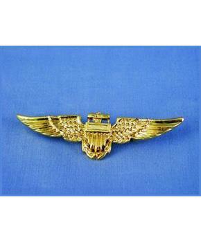 Aviator Pilot Costume Accessory Pin - Gold