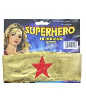 Wonder Woman Super Hero Adult Costume Headband
