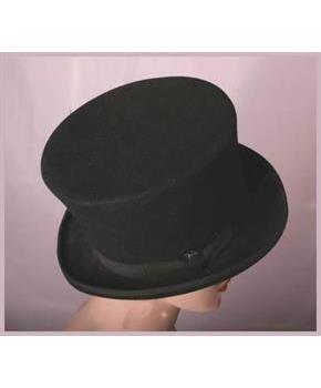 Bell Topper Costume Hat Adult: Black