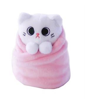 Purritos Mochi Plush Kitten in Blanket | 7 Inches