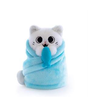 Purritos 7 Inch Cat In Blanket Plush Series 2 - Fishbone