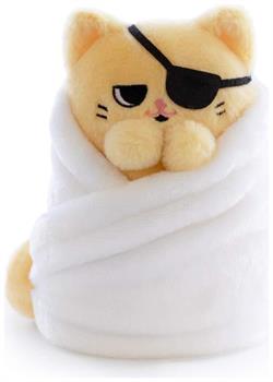 Purritos 7 Inch Cat In Blanket Plush Series 2 - Tamago